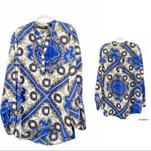 Ashley Stewart Printed Blouse